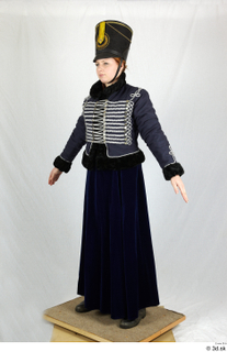 Photos Woman in Historical Dress 83 20th century a pose historical clothing whole body 0002.jpg